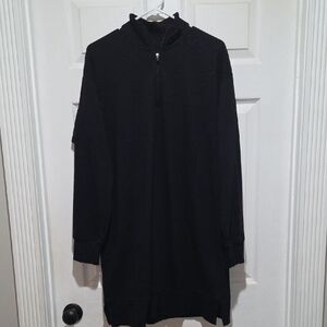 Ideology Sweatshirt 1/4 Zip Dress